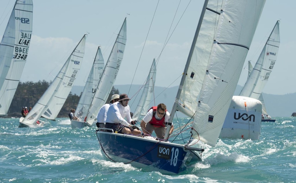 Chris Kameem - 2012 UON SB20 World Championships © Hamilton Island Photography http://photos.hamiltonisland.com.au